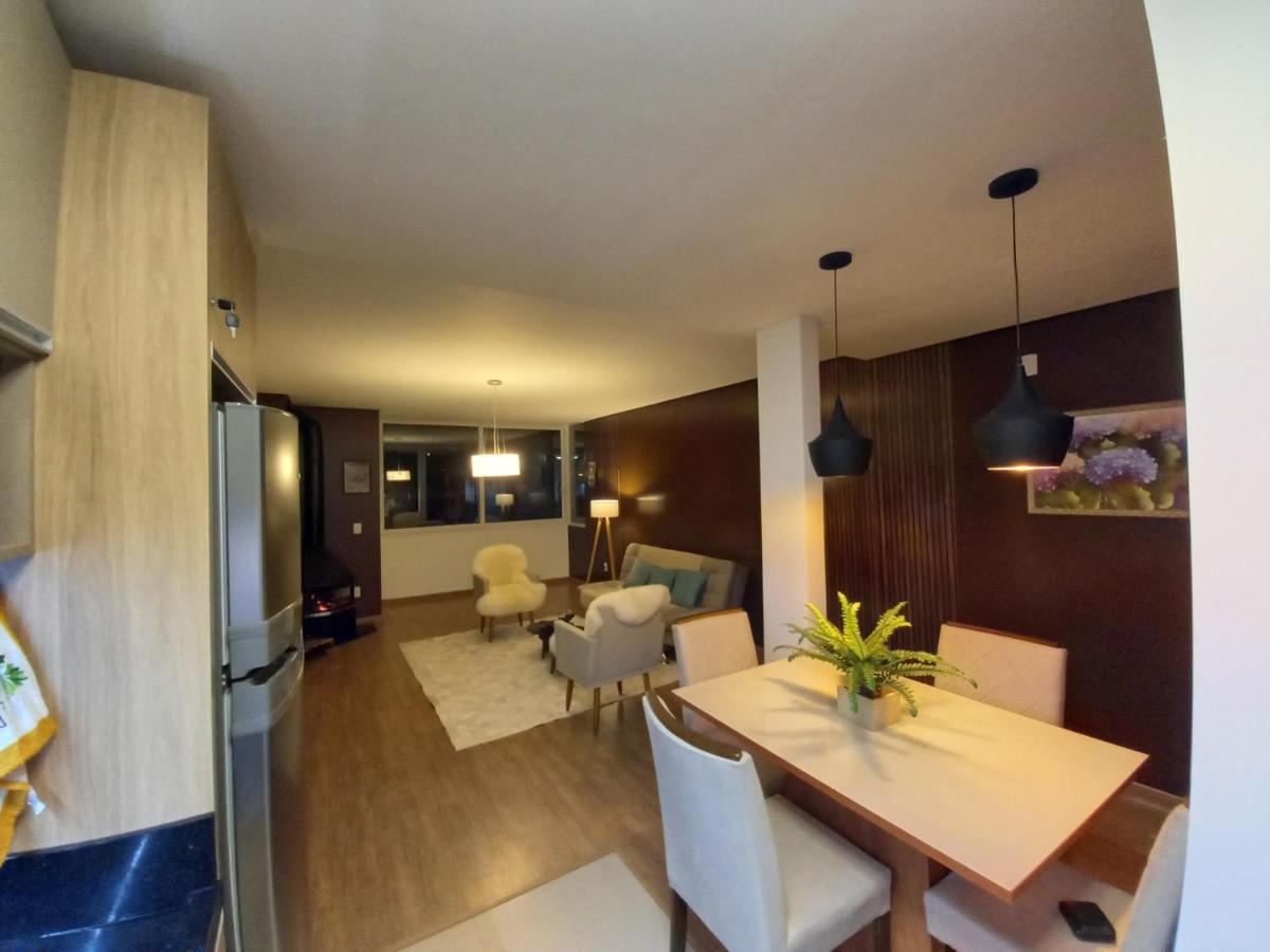 Gramado - Apartamento Aconchegante Com Lareira E Churrasqueira Екстер'єр фото