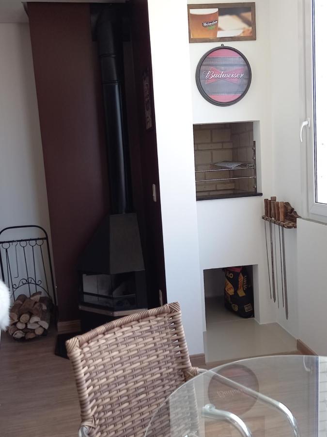 Gramado - Apartamento Aconchegante Com Lareira E Churrasqueira Екстер'єр фото